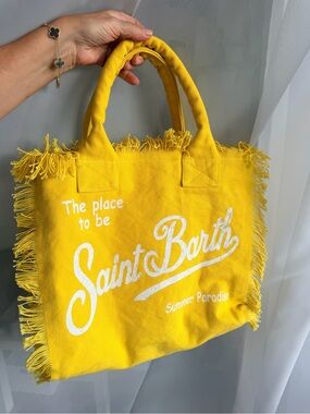 MC2 Saint Barth
Colette frayed beach bag